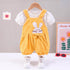 Girls' Cute Casual Suspenders Two-piece Set